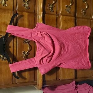 Pink tank top